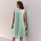 Damen Sommerkleid mit eleganter Knopfleiste und luftiger Silhouette R&B