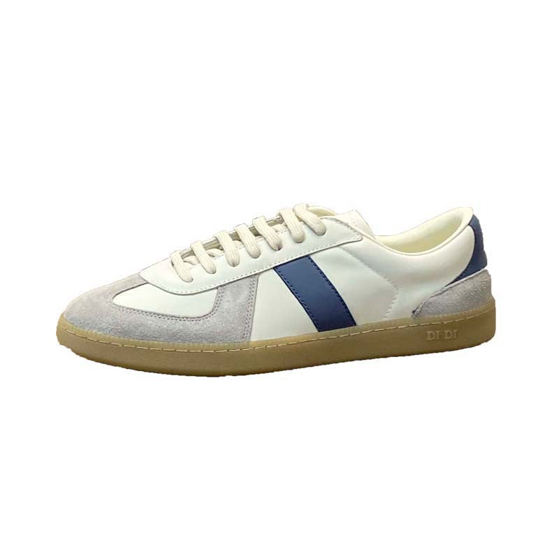 Damen modische Sneakers mit hochwertiger Leder- und Wildlederkombination R&B