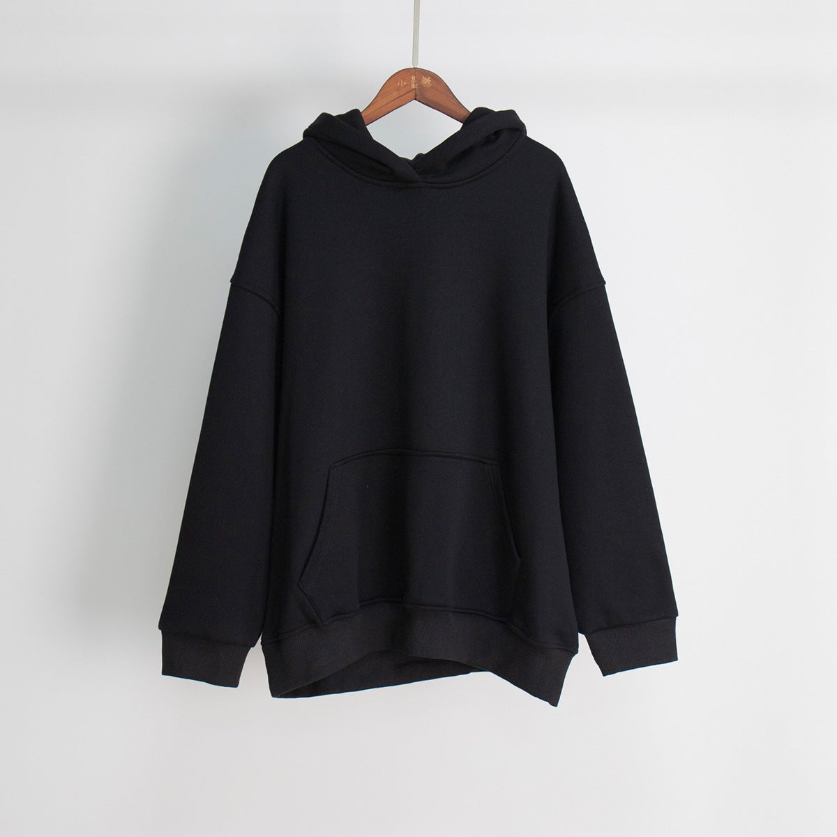 Damen Bequemer oversized Kapuzenpullover mit Kängurutasche R&B