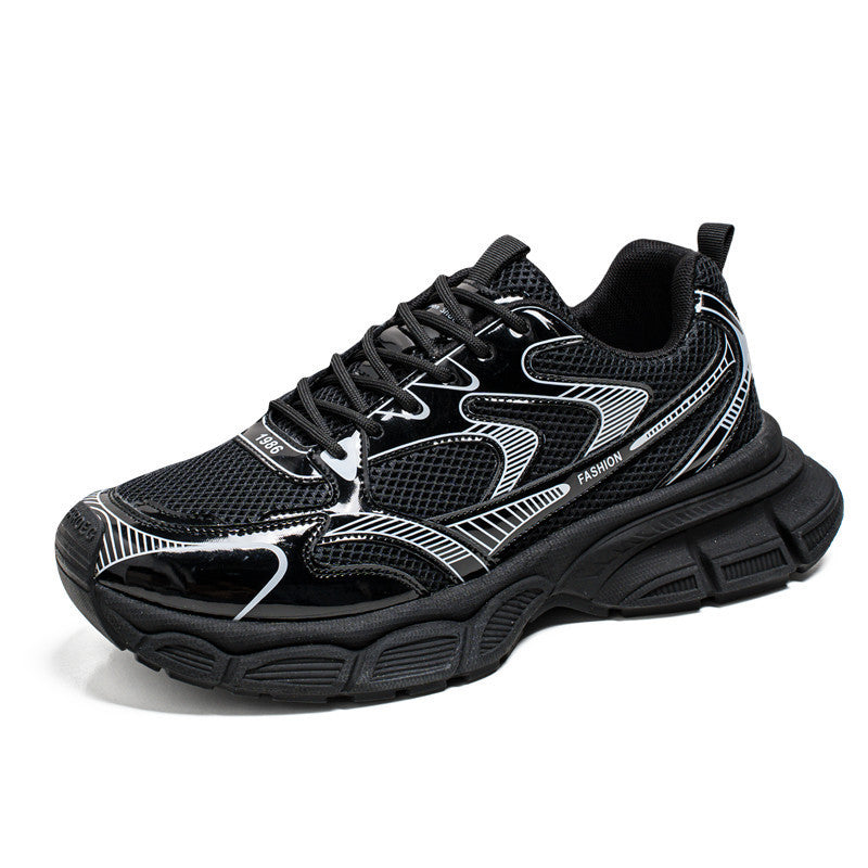 Damen Sportliche Trend-Sneaker mit atmungsaktivem Mesh-Obermaterial und dämpfendem Sohlenprofil R&B