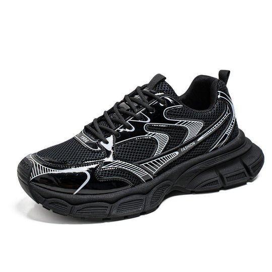 Damen Sportliche Trend-Sneaker mit atmungsaktivem Mesh-Obermaterial und dämpfendem Sohlenprofil R&B
