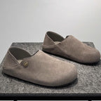 Damen Bequeme Clogs aus hochwertigem Wildleder