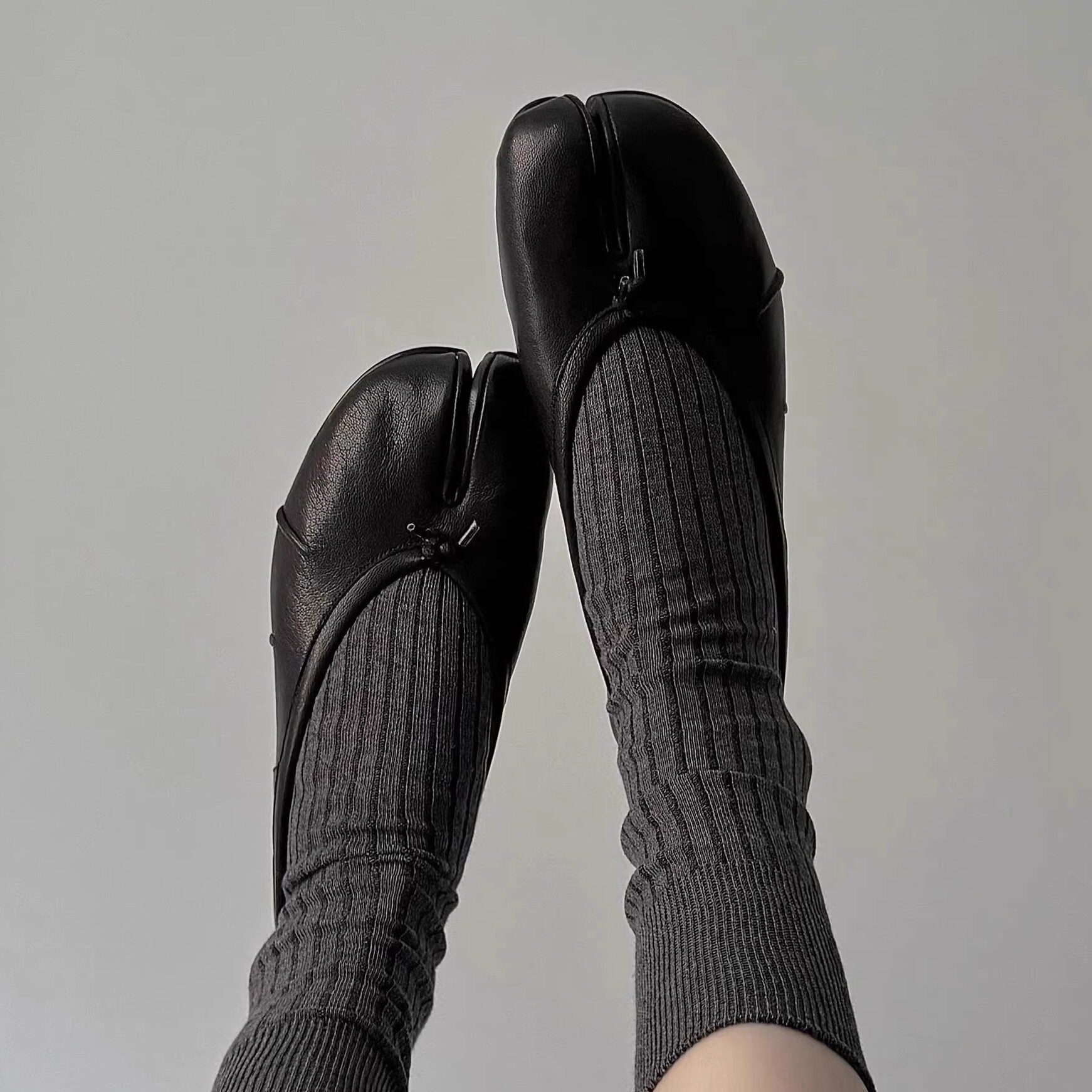 Damen elegante Ballerinas mit einzigartigem Schnitt und weichem Innenfutter R&B
