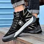 Damen Sportliche Schnürstiefel mit atmungsaktiver Konstruktion R&B