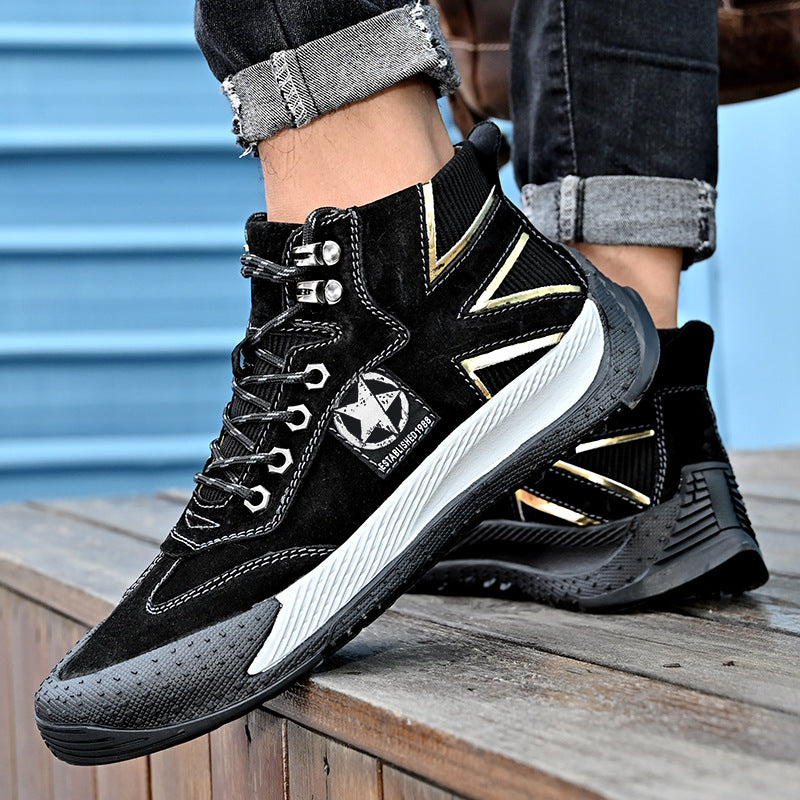 Damen Sportliche Schnürstiefel mit atmungsaktiver Konstruktion R&B