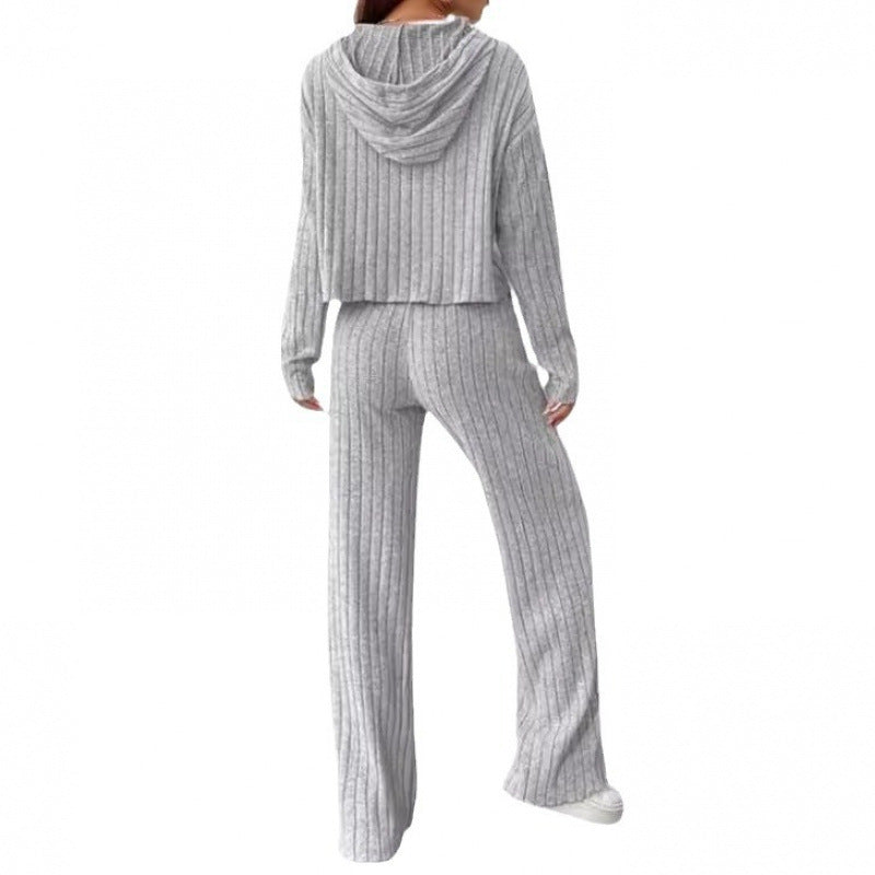 Damen lässiger Strickanzug R&B