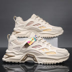 Damen Sneakers mit atmungsaktiver Mesh-Oberfläche und stoßdämpfender Sohle