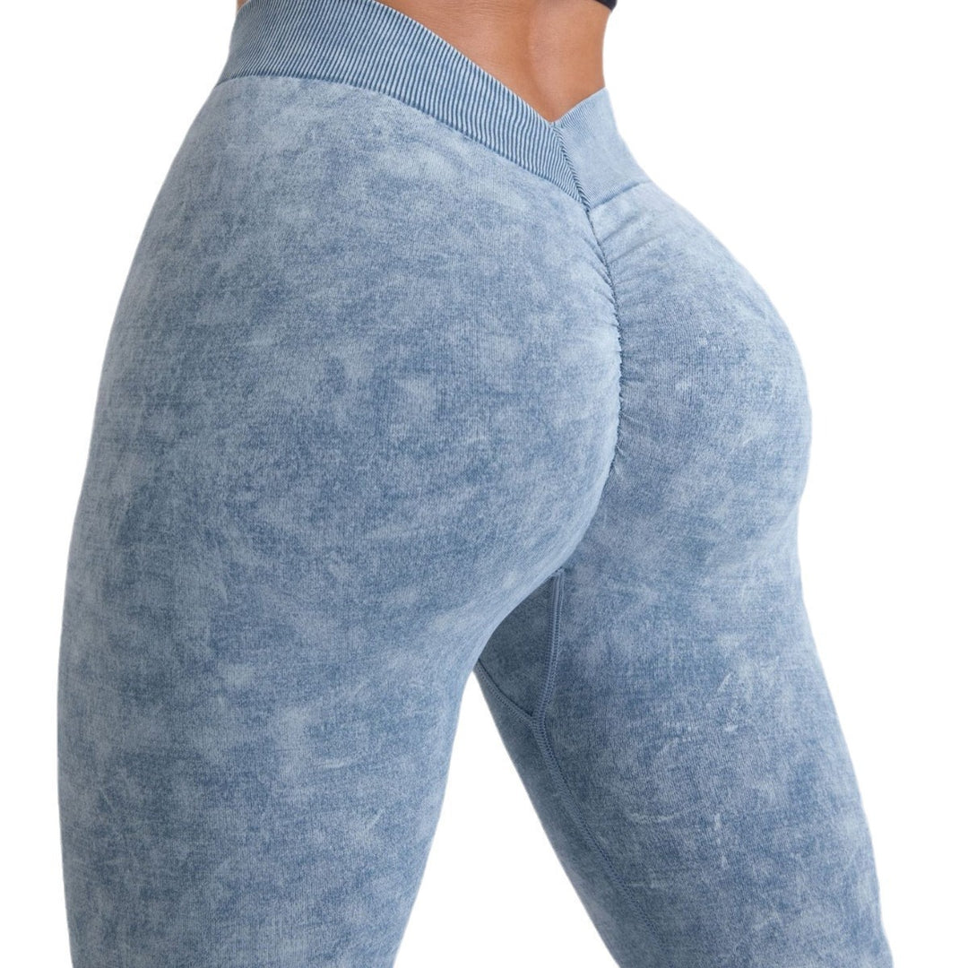Damen High-Waist Komfort Leggings mit Sculpt-Effekt R&B