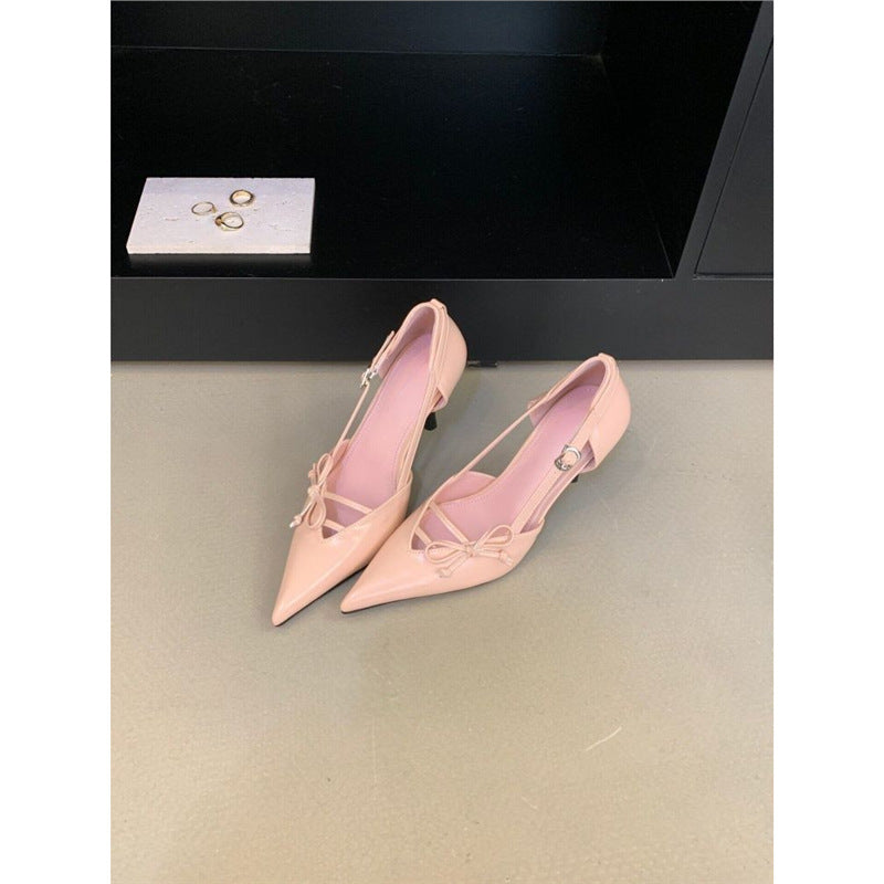 Damen Slingback Pumps mit raffinierter Schleifenverzierung R&B