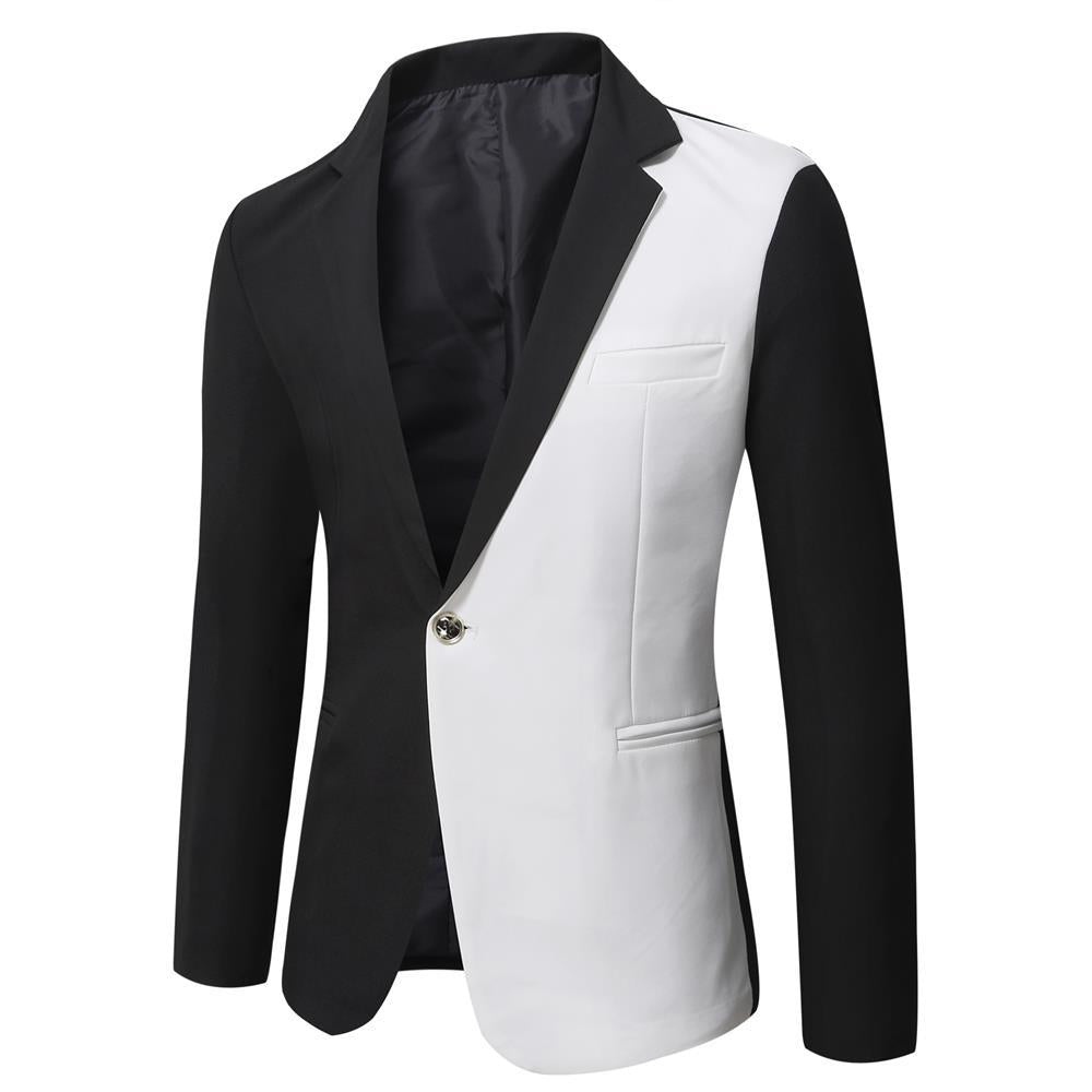 Herren Trendiger Zweischnit Blazer R&B