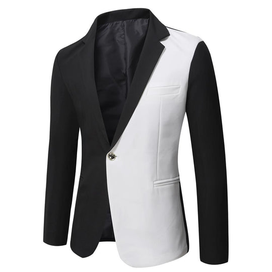 Herren Trendiger Zweischnit Blazer R&B