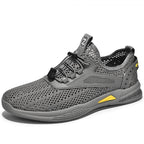 Herren Atmungsaktive Lauf- und Freizeitschuhe mit elastischem Schnürsystem R&B