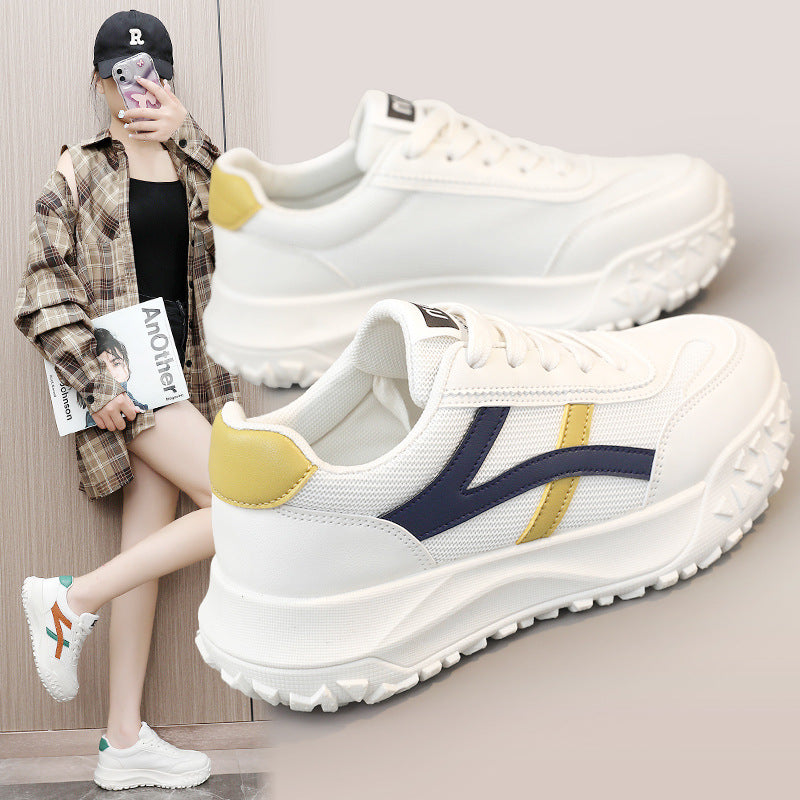 Damen Sportliche Komfort-Sneaker mit rutschfestem Profil und atmungsaktiver Obermaterialstruktur R&B