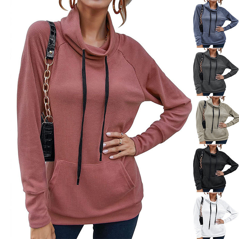 Damen modischer Kapuzensweater mit praktischen Taschen und ergonomischem Schnitt R&B