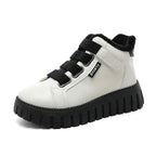 Damen High-Top Sneakers mit gefüttertem Innenbereich und rutschfester Profilsohle R&B