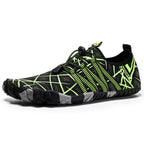 Damen Hohe Funktionale Wassersportschuhe mit rutschfester Sohle und flexibler Schnürung