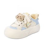 Damen Sneakers mit verspieltem Tiermotiv und gepolsterter Sohle R&B