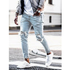 Herren Ripped Jeans mit lässigem Schnitt
