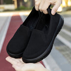 Damen Bequeme Slip-On Laufschuhe aus atmungsaktivem Mesh