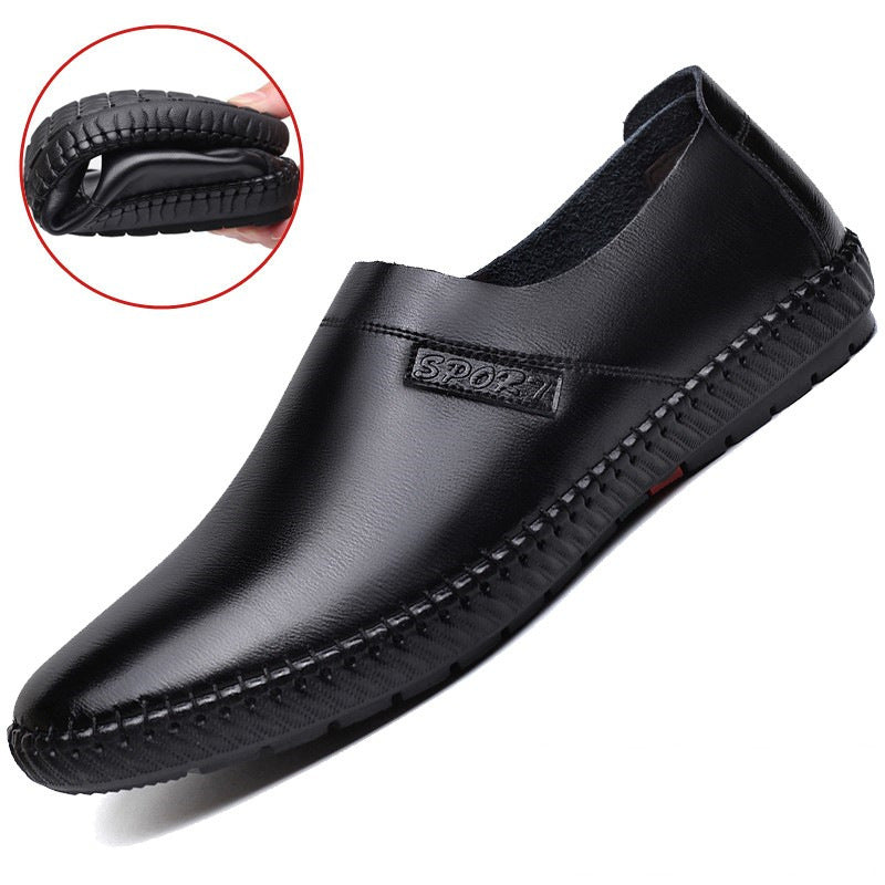 Damen Bequeme Slip-On Freizeitschuhe aus hochwertigem Leder R&B