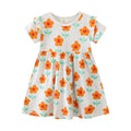 Mädchen Sommerkleid mit floralen Mustern R&B