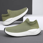 Damen Slip-On Sportsneakers mit rutschfester Sohle und atmungsaktivem Design R&B