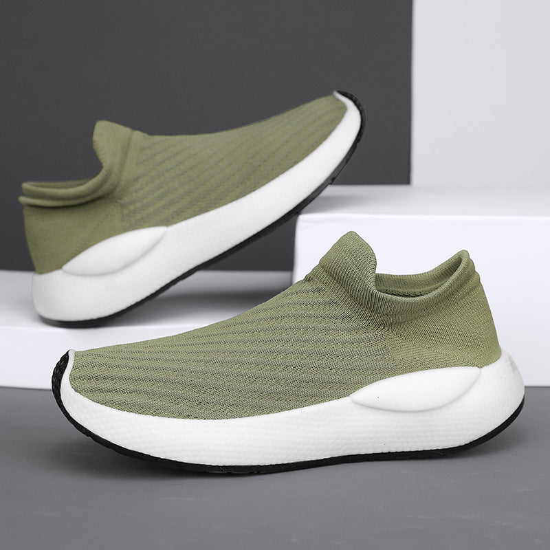 Damen Slip-On Sportsneakers mit rutschfester Sohle und atmungsaktivem Design R&B
