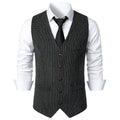 Herren elegante Steppweste mit modernem Schnitt und feinen Details