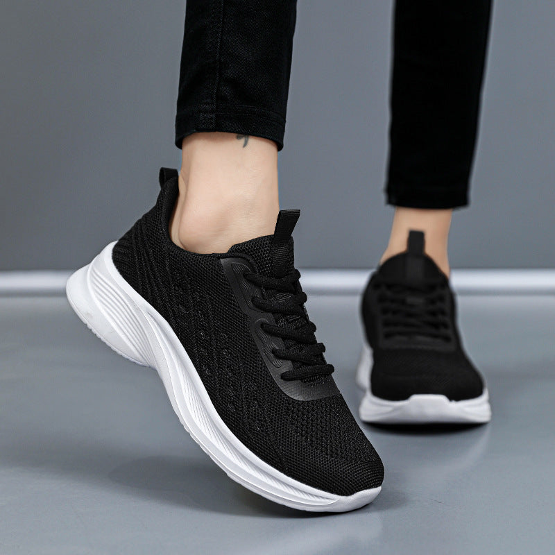 Damen Sportliche Laufschuhe aus atmungsaktivem Mesh mit flexibler Sohle R&B