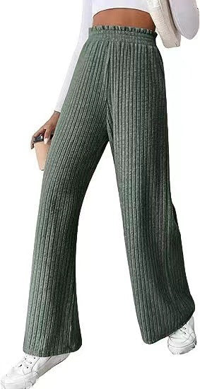 Damen Weite Strickhose R&B