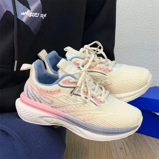Damen Hochleistungs-Laufschuhe mit atmungsaktiver Mesh-Oberfläche und flexibler Dämpfungstechnologie R&B