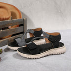 Damen Sportliche Sandalen mit verstellbaren Riemen und ergonomischem Fußbett R&B