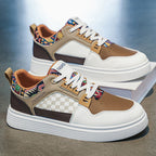 Damen Stylische Sneaker mit einzigartigem Geometrischen Design R&B