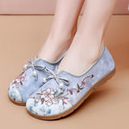 Damen Blumenausgestattete Ballerinas R&B