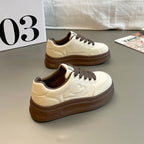 Damen Chunky Sneaker mit dicker Sohle und modischem Design R&B