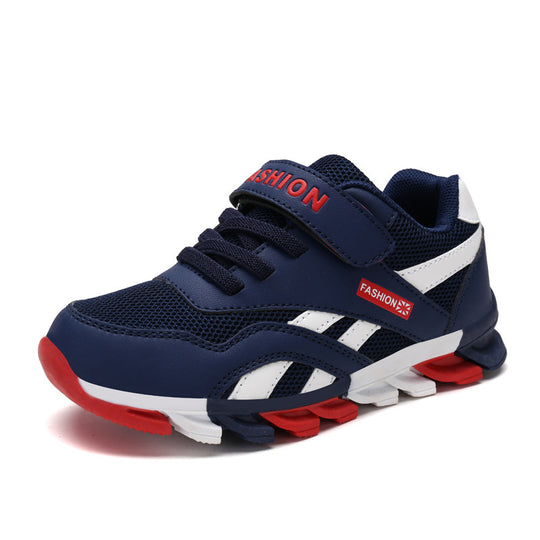 Damen Sportliche Sneakers mit atmungsaktivem Obermaterial und praktischer Klettverschluss R&B