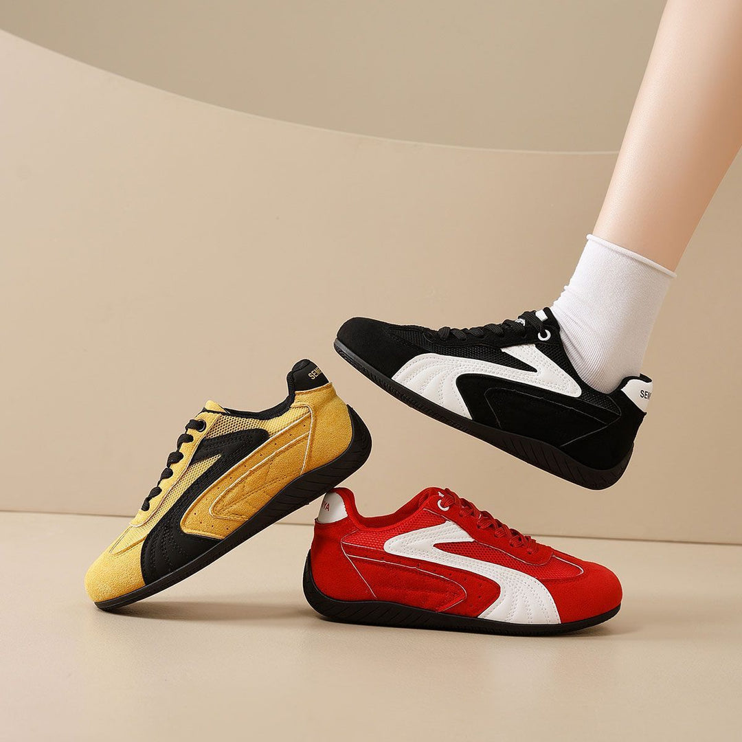 Damen Lauf-Sneaker mit atmungsaktiver Mesh-Oberfläche und griffiger Gummisohle R&B