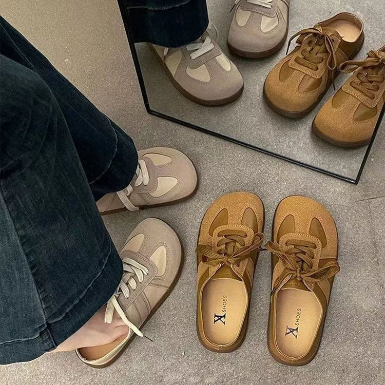Damen Bequeme Sneaker mit modischem Halbschuh-Design R&B
