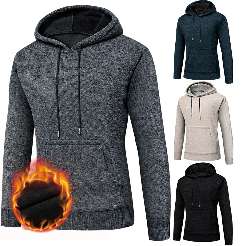 Herren bequemer Kapuzenpullover aus thermoregulierendem Material