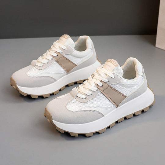 Damen Sportliche Sneaker mit luftiger Mesh-Oberfläche und rutschfester Sohle R&B