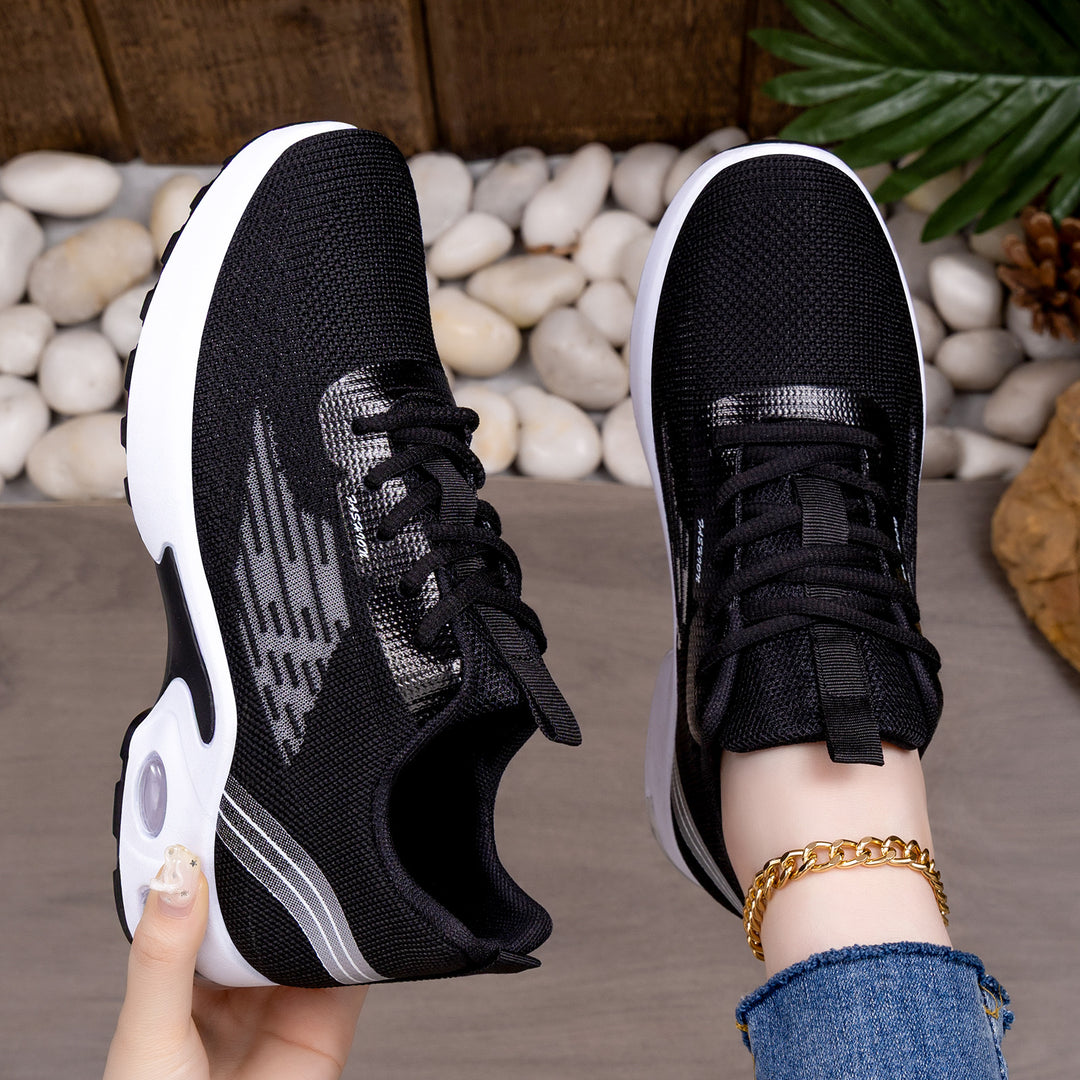 Damen Ultraleichte und atmungsaktive Laufsneaker mit stoßdämpfender Sohle R&B