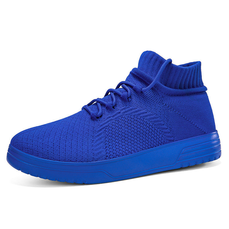 Damen Hohe Sneaker aus atmungsaktivem Strickmaterial R&B