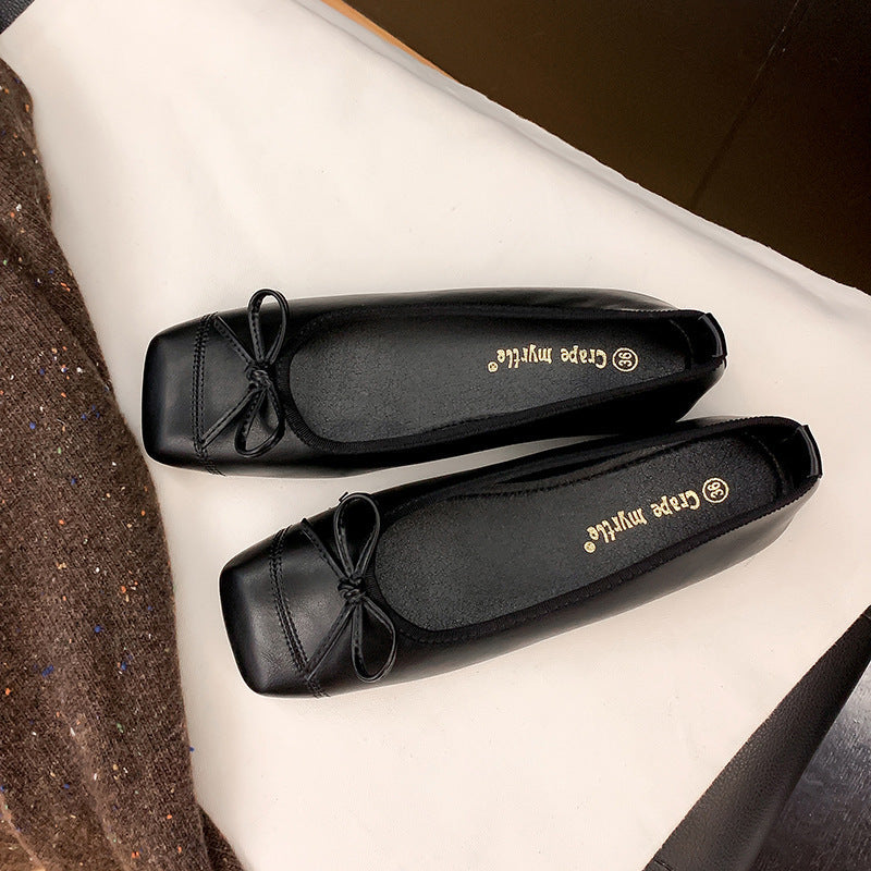 Damen Ballerinas mit dezentem Schleifen-Detail R&B