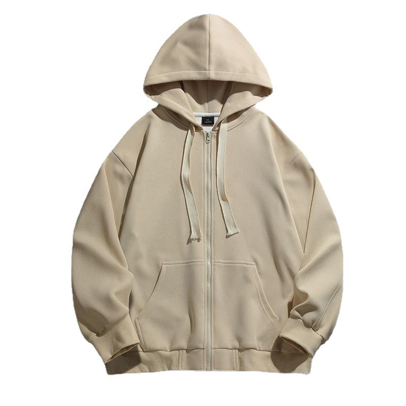 Damen warme Kapuzenjacke mit durchgehendem Reißverschluss und großzügigen Taschen R&B