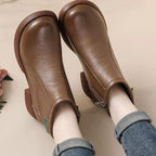 Damen Elegante und komfortable Ankle Boots mit praktischem Reißverschluss und trendigem Design