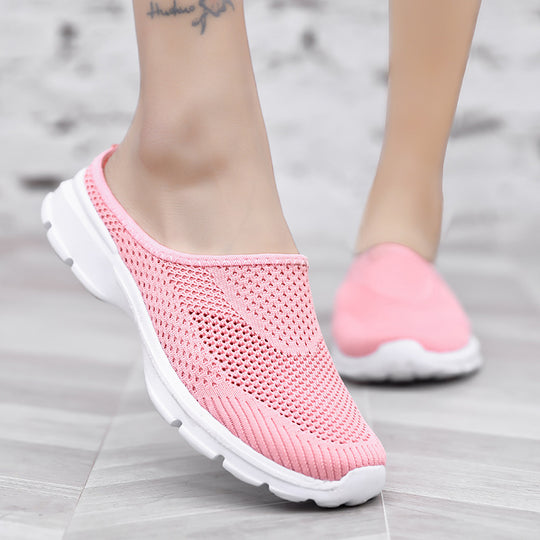 Damen nan gestrickte Komfort-Mule mit viskoelastischer Innensohle R&B