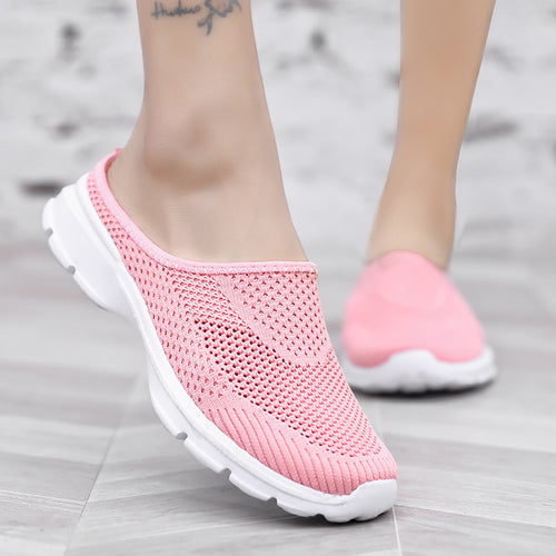 Damen nan gestrickte Komfort-Mule mit viskoelastischer Innensohle R&B