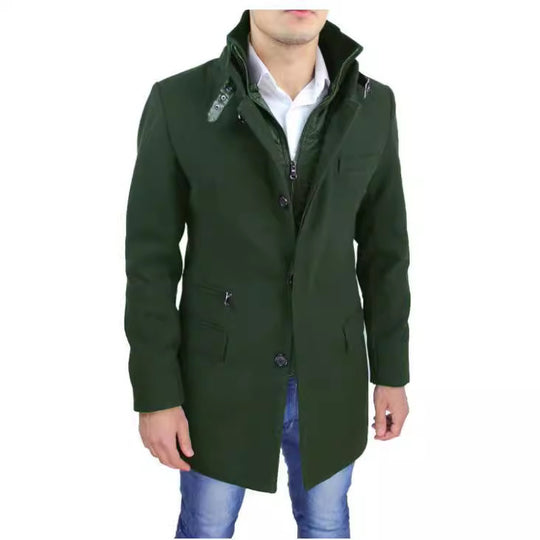Herren modischer Warmjacke mit innovativem Innenfutter R&B