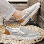 Damen Bequeme Slip-On Espadrilles mit elastischem Obermaterial und ökologischer Sohle R&B