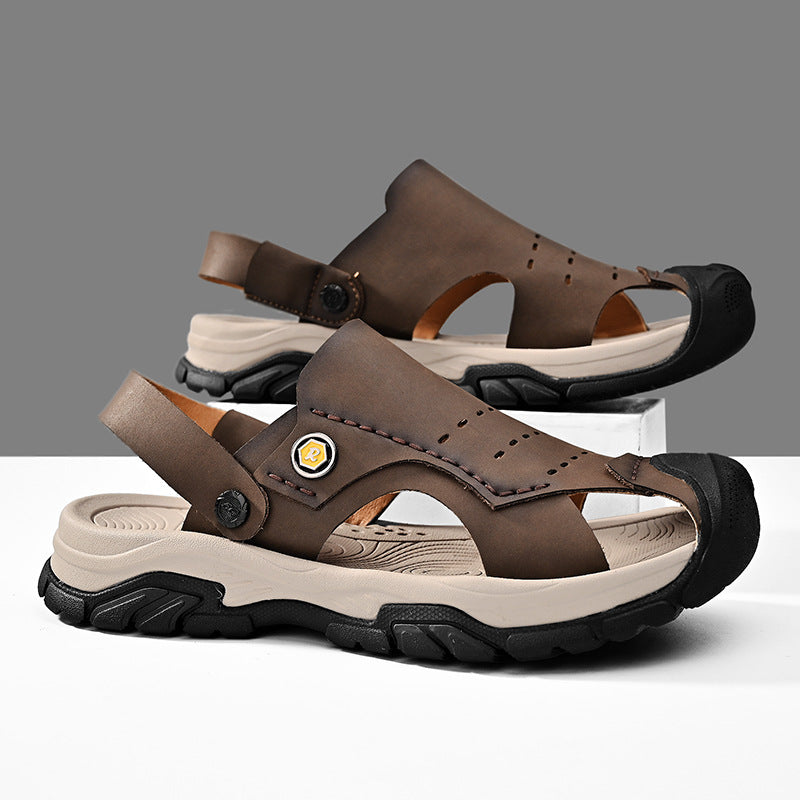 Herren Sportliche Freizeitsandalen mit rutschfester Sohle R&B